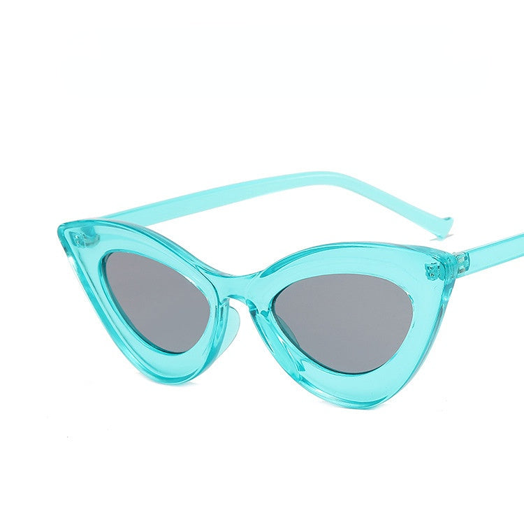 Wholesale Inner Triangular Cat Eye Sunglasses AC